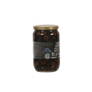 زيتون ميزا اسود شرائح زجاج 720 مل